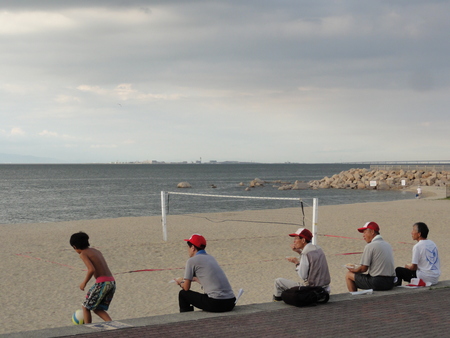 「青白く光るウミホタルわくわく観察会2012」 in せんなん里海公園_c0108460_1473996.jpg