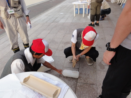 「青白く光るウミホタルわくわく観察会2012」 in せんなん里海公園_c0108460_1481660.jpg