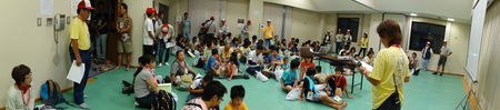 「青白く光るウミホタルわくわく観察会2012」 in せんなん里海公園_c0108460_1533019.jpg