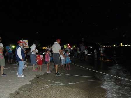 「青白く光るウミホタルわくわく観察会2012」 in せんなん里海公園_c0108460_204284.jpg