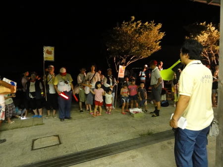 「青白く光るウミホタルわくわく観察会2012」 in せんなん里海公園_c0108460_2155553.jpg