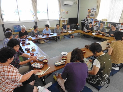 エコたわし編み隊の女子会_f0061402_16122345.jpg