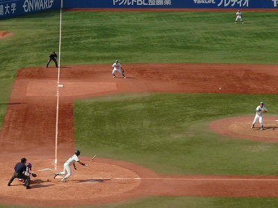 青学大対東洋大 9月13日 東都大学野球1部_b0166128_19521659.jpg