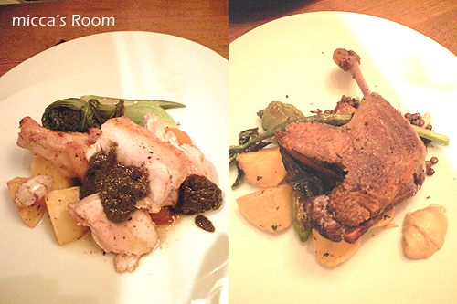 ラ・ノワゼットカフェ ビストロでディナー_b0245038_18544645.jpg