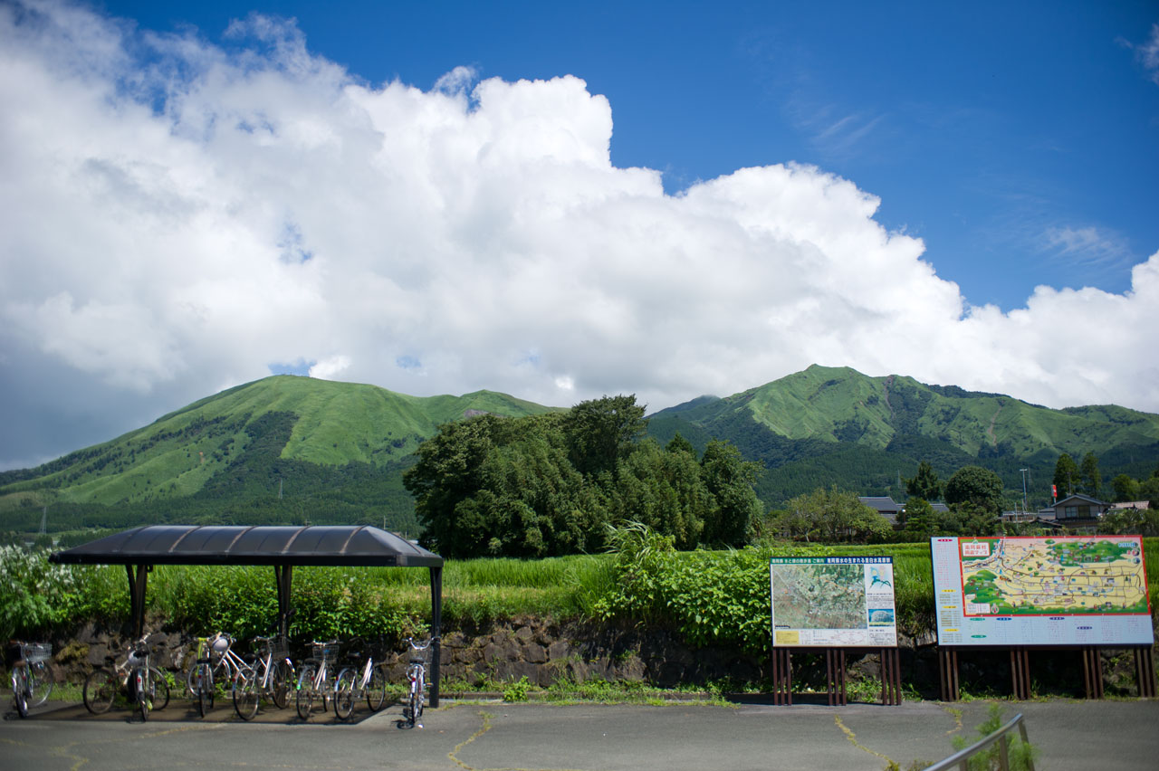 南阿蘇水の生まれる里白水高原駅 熊本県南阿蘇村 空 sora そら