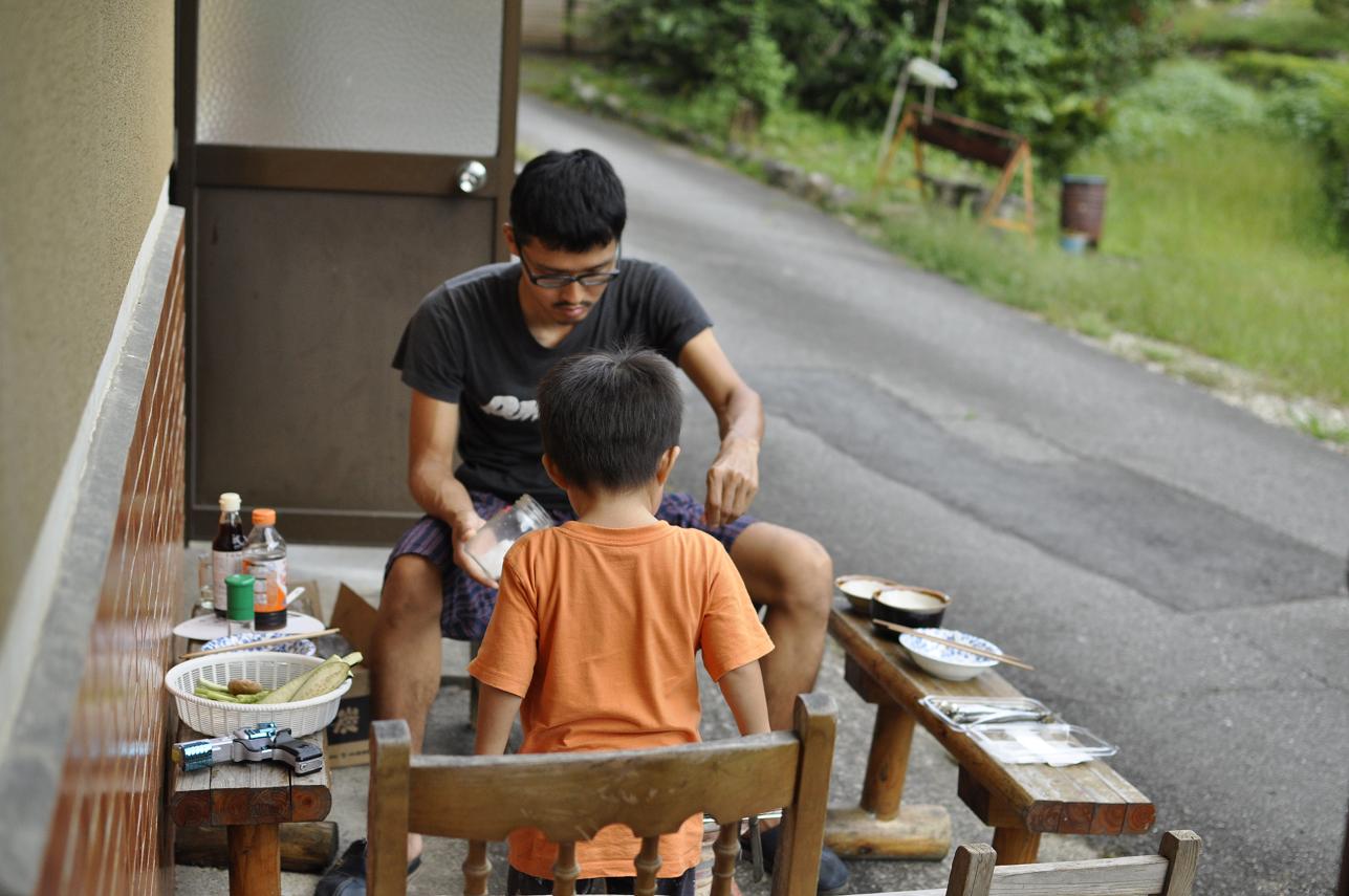 秋が近づいているので秋刀魚を焼きました。_e0060542_14493474.jpg