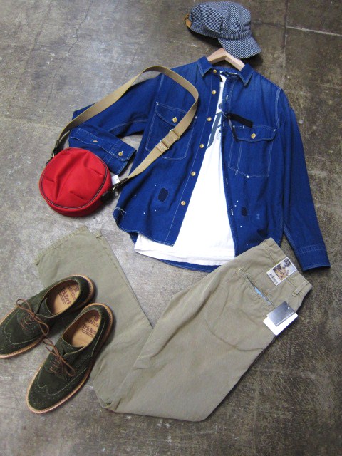 何とか涼しく!? 秋に相応しいPANTS です。。。By NIDIE JEANS_d0152280_23474776.jpg