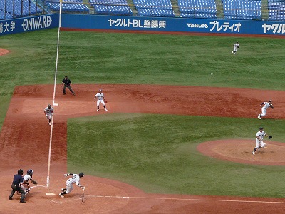 亜細亜大対駒澤大 9月18日 東都大学野球1部_b0166128_18522154.jpg