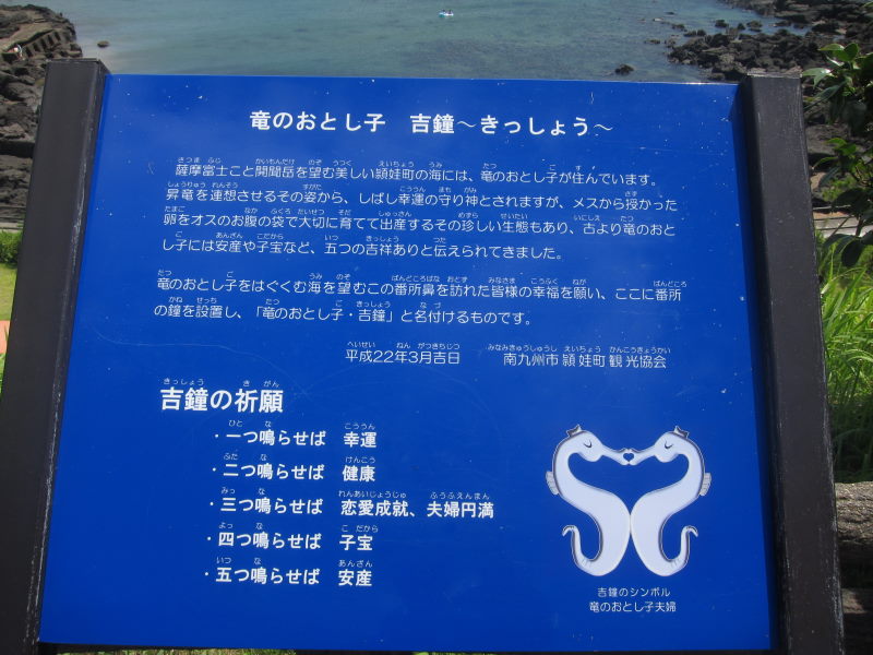 タツノオトシゴにあやかって愛の確認！？・番所鼻自然公園ーサイクリスト＆ブロガー仲間が鹿児島に集結⑥_e0138081_2123440.jpg