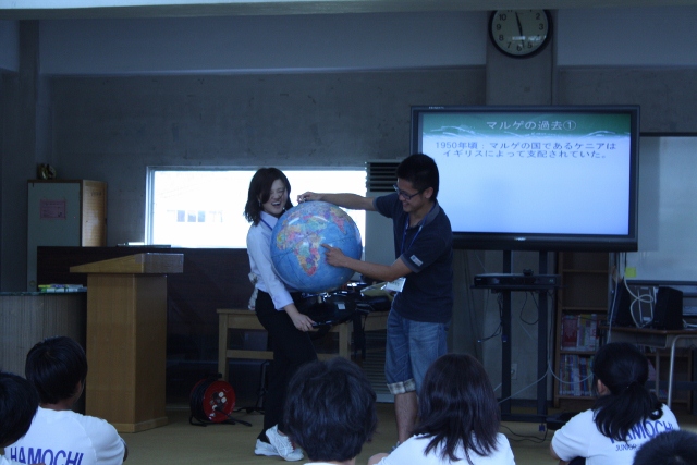 佐渡市立羽茂中学校にてワークショップ「Why do we study?」を実施しました。_c0167632_14012.jpg