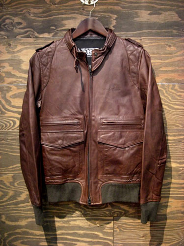 【SALE情報】SINGLE LEATHER JACKET_a0097901_18271974.jpg