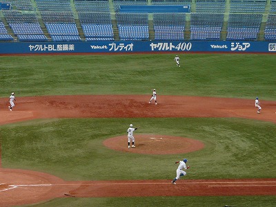 青学大対中央大 9月18日 東都大学野球1部_b0166128_11305788.jpg