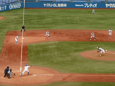 青学大対中央大 9月18日 東都大学野球1部_b0166128_14394457.jpg