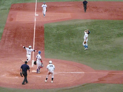 青学大対中央大 9月18日 東都大学野球1部_b0166128_1701371.jpg