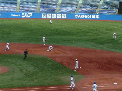 中央大対青学大　９月２０日　東都大学野球１部_b0166128_19434999.jpg