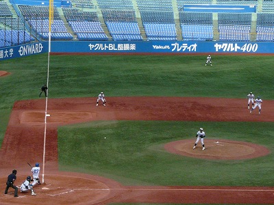 中央大対青学大 9月20日 東都大学野球1部_b0166128_1944653.jpg