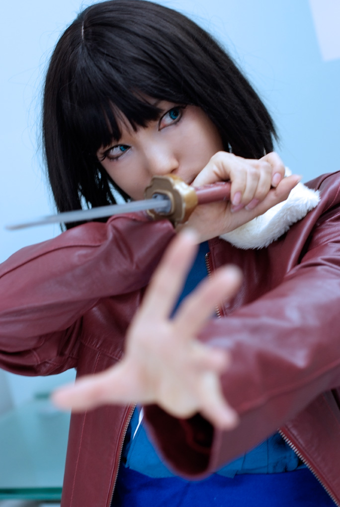 両儀式 朔さん 紫灯蛍光機械画堂ぶろぐ