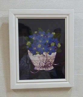 押し花作品展始まりました_a0076237_1134797.jpg