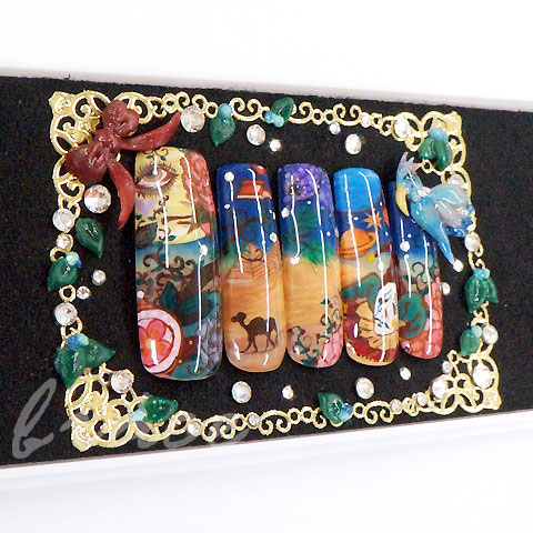 【brace】SPC理美容選手権大阪大会2012 ネイル作品_c0080367_1433443.jpg