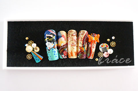 【brace】SPC理美容選手権大阪大会2012 ネイル作品_c0080367_14361041.jpg