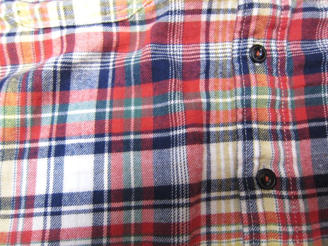 毎度・絶妙な配色です♪　Kato BASIC ･･･ CHECK WORK NELL SHIRTS ★_d0152280_212559.jpg