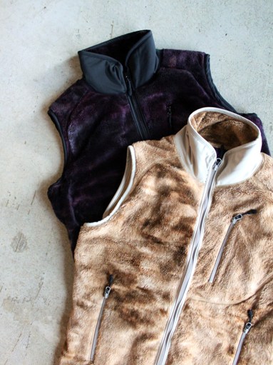 Needles Sportswear　Uneven Dye Fur Piping Vest_b0139281_16282287.jpg