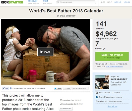 キックスターターに心温まる「世界一のお父さん2013年カレンダー」_b0007805_20591197.jpg