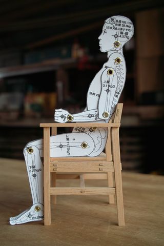 ミニチュア椅子 Teo Chair K 001 7 日々の製作と研ぎの記録 木工 藤原次朗のブログ