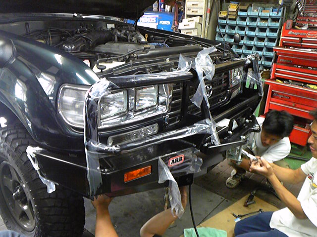 ARB バンパー ウインチ ランクル 80