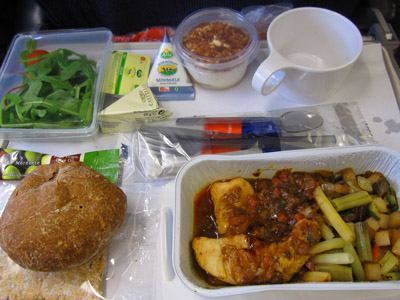 スカンジナビア航空の機内食 ビーズ フェルト刺繍pienisieniの旧ブログ