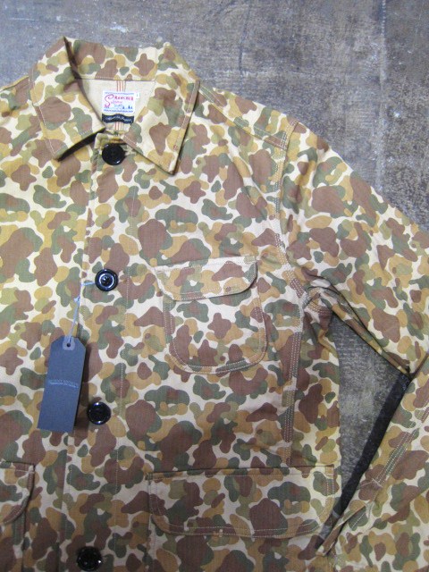 HUNTER CAMO CoverAll JACKET ・・・ By SUNNY SPORTS_d0152280_10415668.jpg