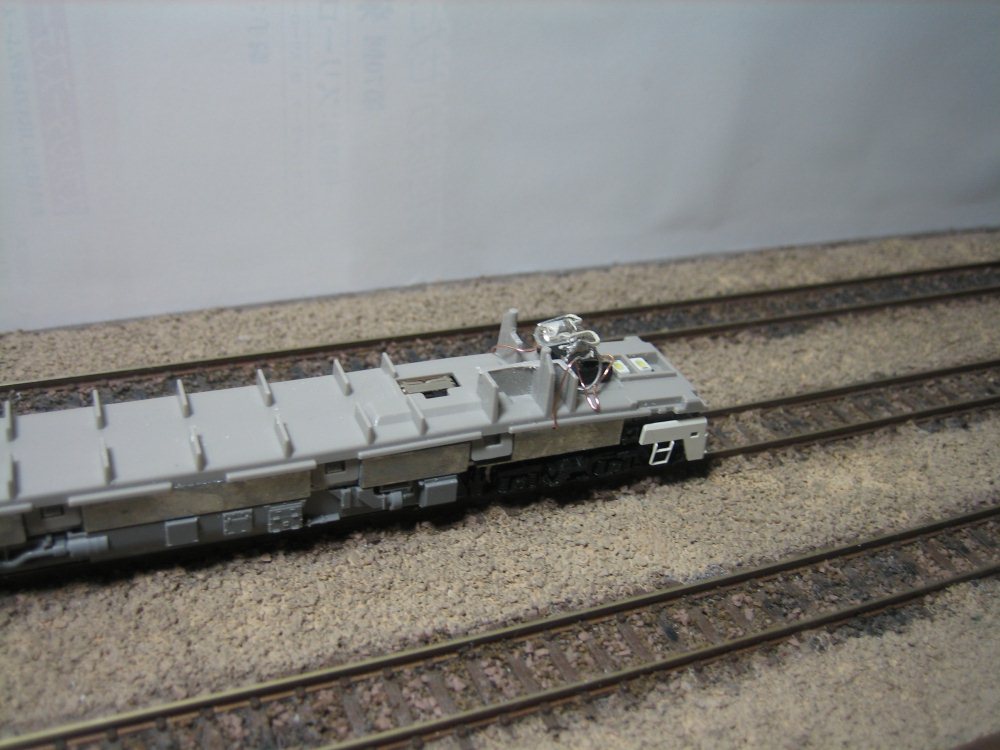 中古Nゲージ鉄道模型を再生する KATO製動力車 キハ40 室内灯を