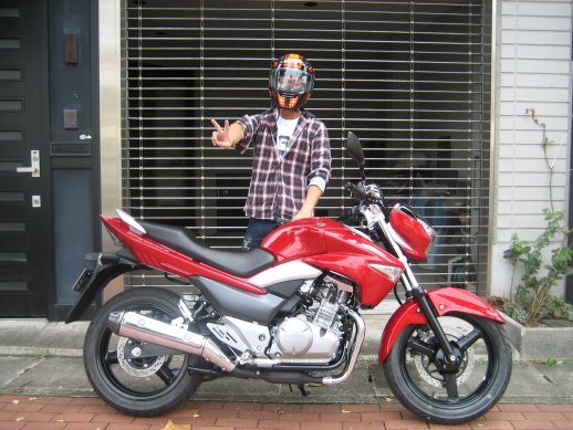 New Gsr250 レッド Fujikama Motors Co Ltd