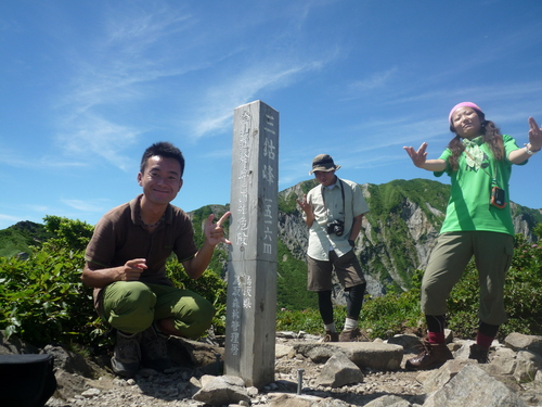 大山　三鈷峰　登山　！_a0181194_2249829.jpg