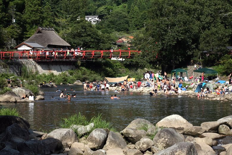 夏の香嵐渓 巴川 そよ風にふかれて 夏の香嵐渓 巴川 そよ風にふかれて