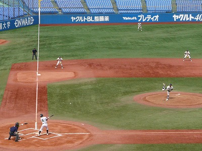 亜細亜大対國學院大 9月26日 東都大学野球1部_b0166128_10474349.jpg