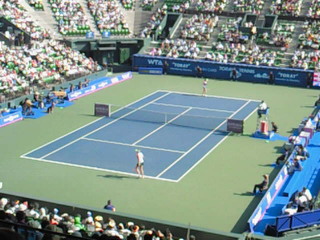 東レテニスの決勝戦_b0077636_14152089.jpg