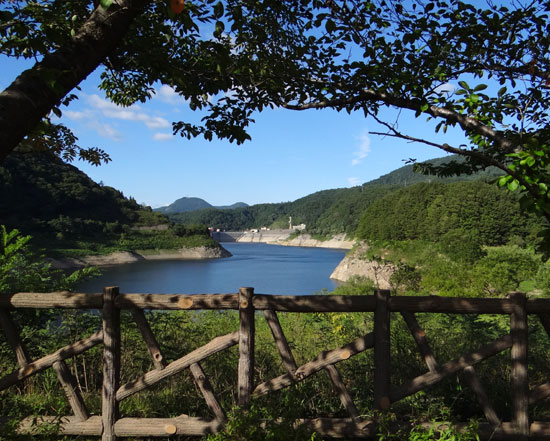青い十和田湖と、実りの秋の田んぼ_a0136293_1701414.jpg