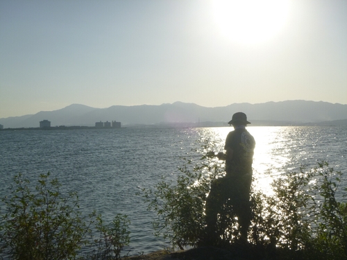 ウェーディング琵琶湖_c0113733_13101025.jpg