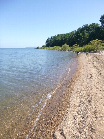 ウェーディング琵琶湖_c0113733_1375320.jpg