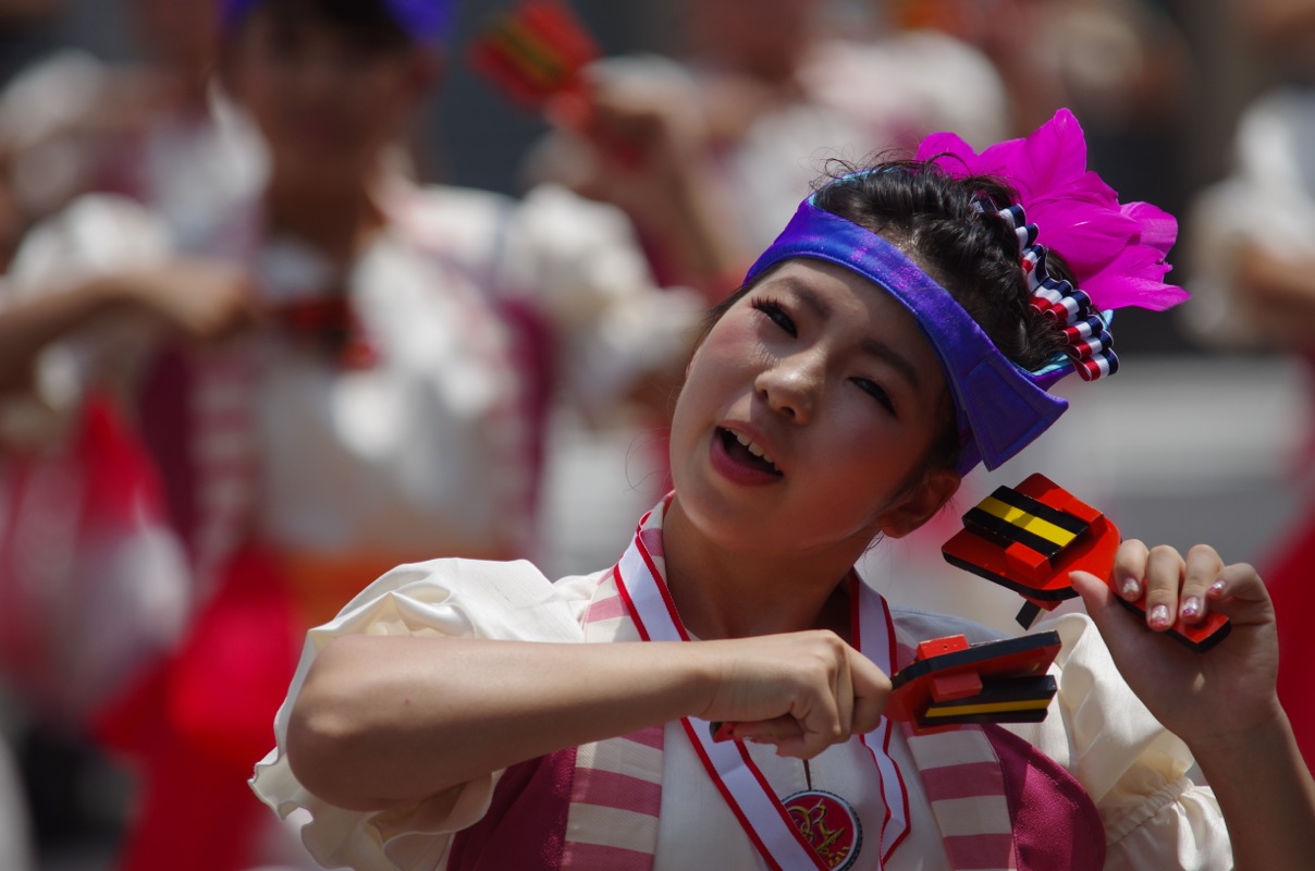 高知よさこい２０１２本祭一日目枡形競演場その７（り組）_a0009554_10521594.jpg