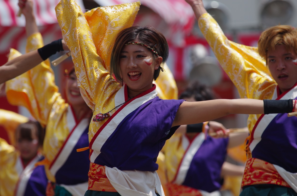 高知よさこい２０１２本祭一日目枡形競演場その８（おどりんちゅ）_a0009554_12122029.jpg