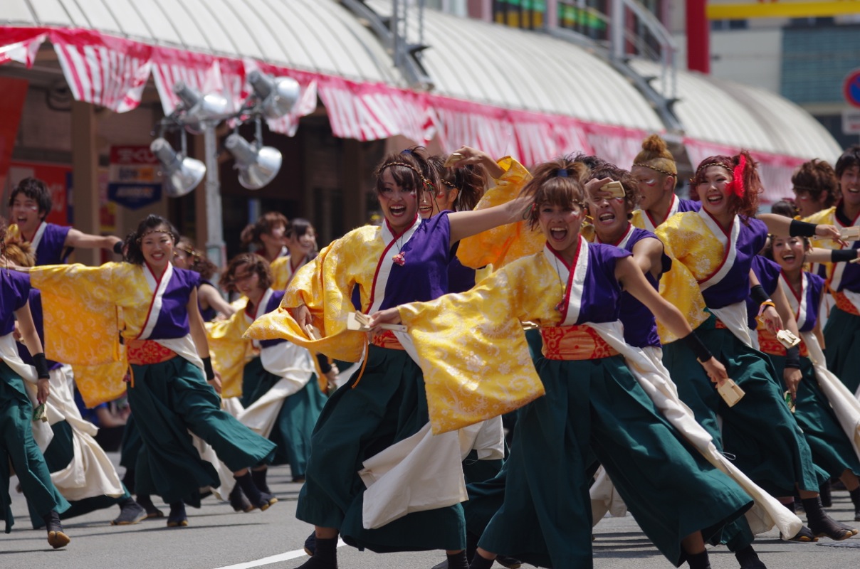 高知よさこい２０１２本祭一日目枡形競演場その８（おどりんちゅ）_a0009554_1265484.jpg