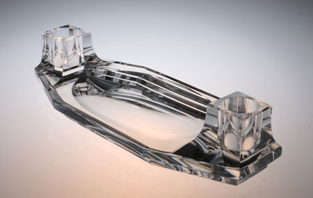 Baccarat Art Deco Candle Tray_c0108595_3371781.jpg