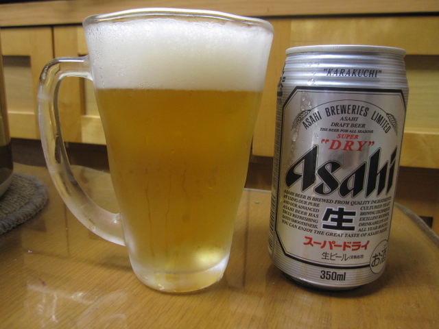 今夜のビールVol.7 アサヒスーパードライ3日以内工場出荷_b0042308_22413830.jpg