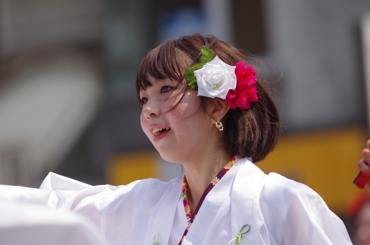 高知よさこい２０１２本祭一日目枡形競演場その１３（ひとひら）_a0009554_1837262.jpg