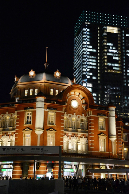 東京駅ライトアップ_e0171573_22564370.jpg