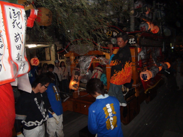 海正八幡神社例大祭（橘のケンカだんじりまつり）…（徳島県阿南市橘町）_f0231709_1031564.jpg