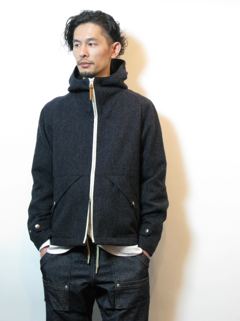 ◆Homespun Tweed Hooded　Blouson_e0142928_2371767.jpg