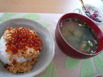 久しぶりに親子丼♪_f0207146_8184592.jpg